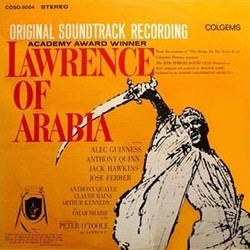 Lawrence of Arabia サウンドトラック (Maurice Jarre) - CDカバー
