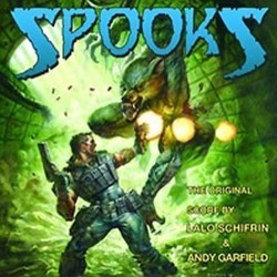 Spooks Trilha sonora (Andy Garfield, Lalo Schifrin) - capa de CD