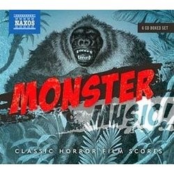 Monster Music: Classic Horror Film Scores Soundtrack (Paul Dessau, Benjamin Frankel, Wojciech Kilar, Hans J. Salter, Frank Skinner, Max Steiner) - CD cover