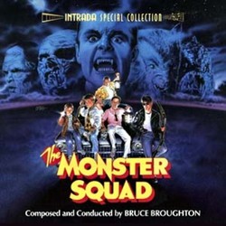 The Monster Squad Soundtrack (Bruce Broughton) - CD cover