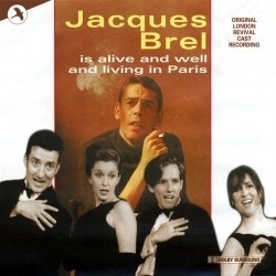 Jacques Brel Is Alive and Well an Living in Paris サウンドトラック (Jacques Brel, Grard Jouannest) - CDカバー