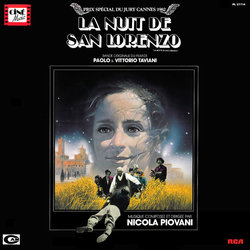 La Nuit de San Lorenzo Colonna sonora (Nicola Piovani) - Copertina del CD