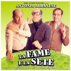 La Fame e la Sete / L'Uomo d'Aqua Dolce Soundtrack (Nicola Piovani) - CD cover