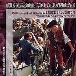 The Master of Ballantrae Trilha sonora (Bruce Broughton) - capa de CD