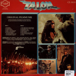 Talon in Kampf Gegen das Imperium サウンドトラック (David Whittaker) - CD裏表紙