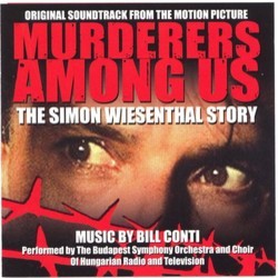 Murderers Among Us: The Simon Wiesenthal Story Soundtrack (Bill Conti) - CD-Cover