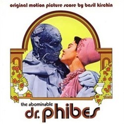 The Abominable Dr. Phibes サウンドトラック (Basil Kirchin) - CDカバー