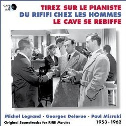 Original Soundtracks for Rififi Movies 1953-1962 Soundtrack (Georges Delerue, Michel Legrand, Paul Misraki) - CD cover