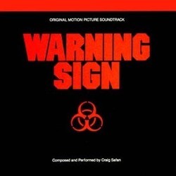 Warning Sign サウンドトラック (Craig Safan) - CDカバー
