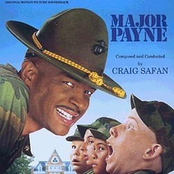 Major Payne Trilha sonora (Craig Safan) - capa de CD