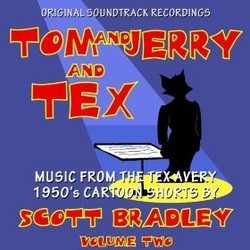 Tom and Jerry and Tex Soundtrack (Scott Bradley) - CD-Cover