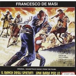 Il Ranch degli Spietati / Una Bara per lo Sceriffo Colonna sonora (Francesco De Masi) - Copertina del CD