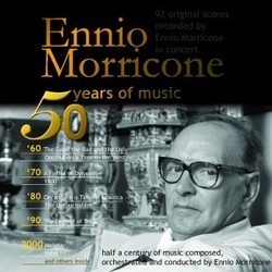 50 Years of Music Trilha sonora (Ennio Morricone) - capa de CD