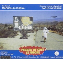 Peggio di Cos si Muore Trilha sonora (Paolo Silvestri) - CD capa traseira