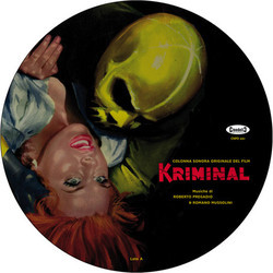 Kriminal Soundtrack (Romano Mussolini, Roberto Pregadio) - CD cover