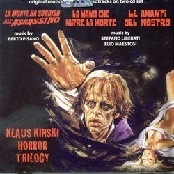 Klaus Kinski Horror Trilogy サウンドトラック (Stefano Liberati, Stefano Liberati, Elio Maestosi, Berto Pisano) - CDカバー