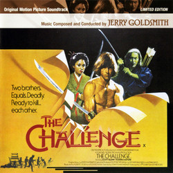 The Challenge Trilha sonora (Jerry Goldsmith) - capa de CD