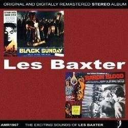 Black Sunday / Baron Blood サウンドトラック (Les Baxter) - CDカバー