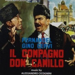 Il Compagno Don Camillo Ścieżka dźwiękowa (Alessandro Cicognini) - Okładka CD