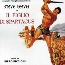 Il Figlio di Spartacus Colonna sonora (Piero Piccioni) - Copertina del CD