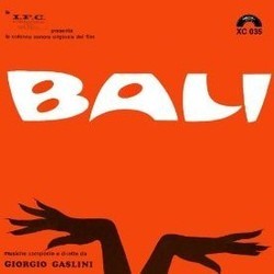 Bali サウンドトラック (Giorgio Gaslini) - CDカバー
