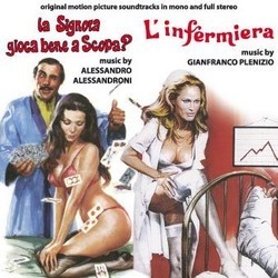 La Signora Gioca Bene a Scopa? / L'Infermiera Ścieżka dźwiękowa (Alessandro Alessandroni, Gianfranco Plenizio) - Okładka CD
