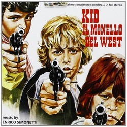Kid il Monello del West サウンドトラック (Enrico Simonetti) - CDカバー
