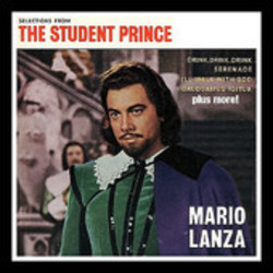 The Student Prince Soundtrack (Elizabeth Doubleday, Paul Francis Webster, Mario Lanza, Sigmund Romberg) - CD-Cover