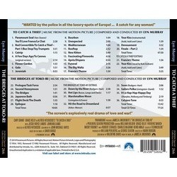 To Catch a Thief / The Bridges at Toko-R Soundtrack (Lyn Murray) - CD Back cover