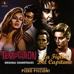 Temptation / La Figlia del Capitano Colonna sonora (Piero Piccioni) - Copertina del CD
