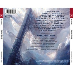 Snowpiercer Trilha sonora (Marco Beltrami) - CD capa traseira