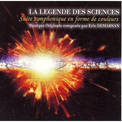 La  Lgende des Sciences Ścieżka dźwiękowa (Eric Demarsan) - Okładka CD
