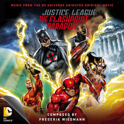 Justice League: The Flashpoint Paradox Trilha sonora (Frederik Wiedmann) - capa de CD