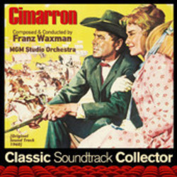 Cimarron Trilha sonora (Franz Waxman) - capa de CD