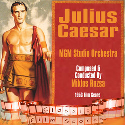 Julius Caesar Ścieżka dźwiękowa (Mikls Rzsa) - Okładka CD