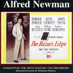 The Razor's Edge サウンドトラック (Alfred Newman) - CDカバー
