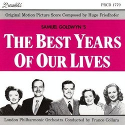 The Best Years of Our Lives サウンドトラック (Hugo Friedhofer) - CDカバー