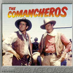 The Comancheros サウンドトラック (Elmer Bernstein) - CDカバー