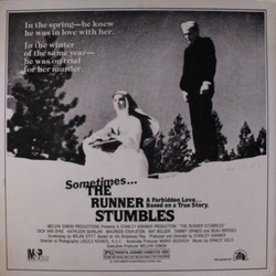 The Runner Stumbles サウンドトラック (Ernest Gold) - CDカバー