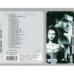 Prince of Foxes Soundtrack (Alfred Newman) - CD Back cover
