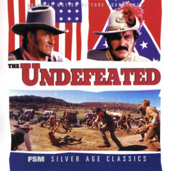 The Undefeated / Hombre Soundtrack (Hugo Montenegro, David Rose) - CD cover