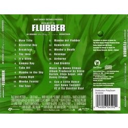 Flubber Soundtrack (Danny Elfman) - CD Back cover