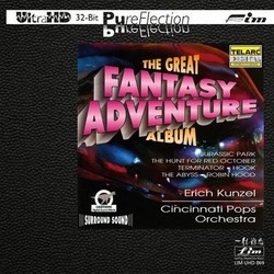 The Great Fantasy Adventure Album Soundtrack (Various Artists) - CD cover