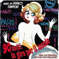 90 Notti in Giro per il Mondo Ścieżka dźwiękowa (Franco Tamponi) - Okładka CD