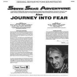 South Seas Adventure / Journey Into Fear Soundtrack (Alex North) - CD Back cover