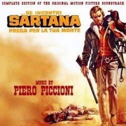 Se Incontri SARTANA Prega per la Tua Morte サウンドトラック (Piero Piccioni) - CDカバー