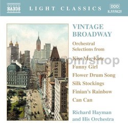 Vintage Broadway Ścieżka dźwiękowa (Richard Hayman, Cole Porter) - Okładka CD