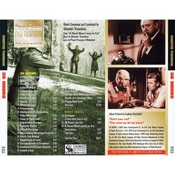 36 Hours Ścieżka dźwiękowa (Dimitri Tiomkin) - Tylna strona okladki plyty CD