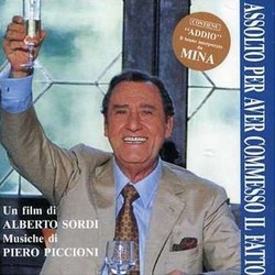 Assolto per Aver Commesso il Fatto サウンドトラック (Piero Piccioni) - CDカバー
