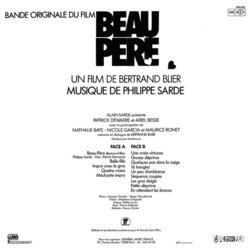 Beau-Pre Ścieżka dźwiękowa (Philippe Sarde) - Tylna strona okladki plyty CD